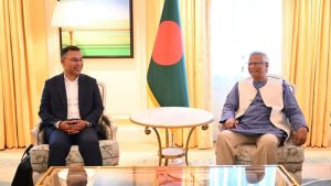লন্ডনে ড. ইউনূস ও তারেক রহমানের বৈঠক শুরু