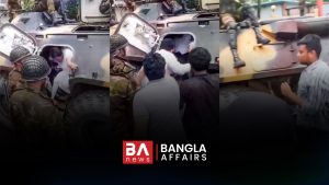 সেনাবাহিনীর সাঁজোয়া যানে গোপালগঞ্জ ছাড়লেন এনসিপি নেতারা