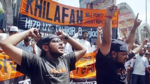 হিযবুত তাহরীরের মিছিল