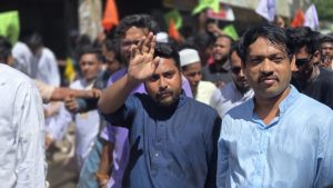 সুনামগঞ্জের পথসভায় নাহিদ ইসলাম