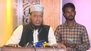 কুষ্টিয়ায় সাংবাদিকদের সঙ্গে মতবিনিময়কালে আমির হামজা