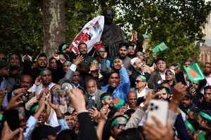 বিদেশে দেশি রাজনীতি কার স্বার্থে