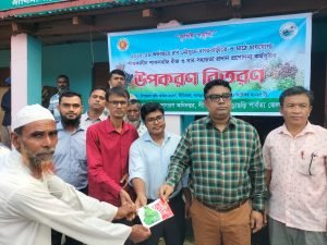 দীঘিনালায় ৫ ইউনিয়নে শীতকালীন শাকসবজি বীজ বিতরণ