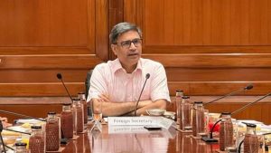 সরকারে যারাই আসুক, তাদের সঙ্গে কাজ কবে ভারত: বিক্রম মিশ্রি