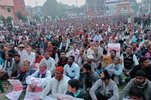 মেহেরপুর-১ এ বিএনপির মনোনয়ন পুনর্বিবেচনার দাবিতে গণজমায়েত