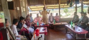 দীঘিনালায় মাইনী নদীতে দুইটি বাঁশের সেতু নির্মাণ