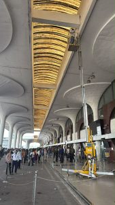 ভূমিকম্পে শাহজালালে টার্মিনাল–২–এ পলেস্তারা খসে পড়েছে