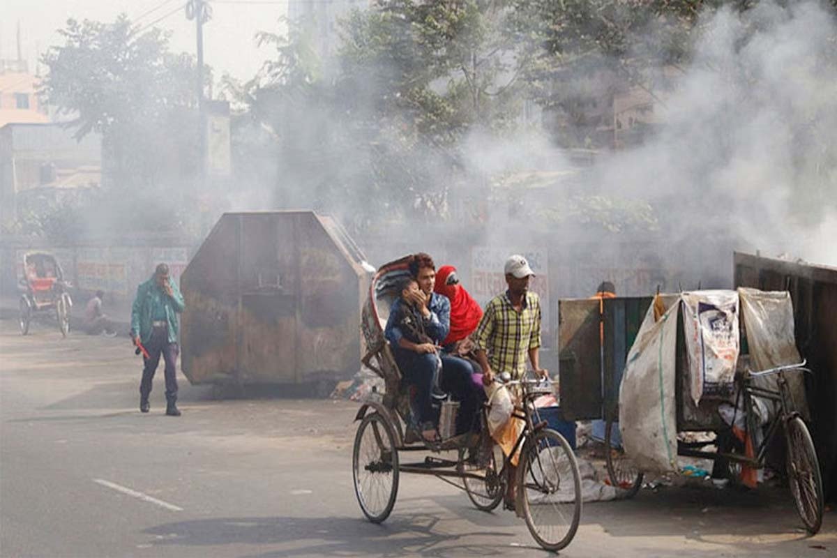 রাজধানীর যেসব স্থানে ‘ভয়ানক দূষণ’