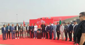 ঢাকায় বিশ্বকাপ ট্রফি